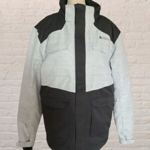 Mountain Warehouse LUNA 11 Ski Jacket Lt. Gray Black Size S/P